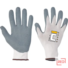 CERV RUFINUS kesztyű, kötött nylon, nitril