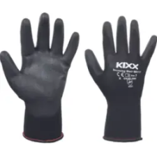 Cerva Bouncing Black nylon kesztyű fekete, 10-es méret (C900121 - 0108011060100) védőkesztyű