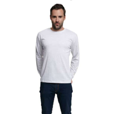 Cerva Cambon Hosszú ujjú Póló világosszürke melírozott - 3XL