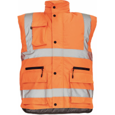 Cerva Cordoba jólláthatósági bélelt mellény narancs színben