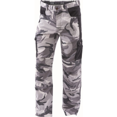 Cerva CRV Crambe Terepes Munkásnadrág Terepmintás Szürke - 3XL