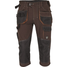 Cerva Dayboro 3/4-es Munkásnadrág Sötétbarna - 56