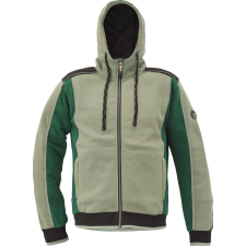 Cerva Dayboro Kapucnis Munkás Pulóver Szürkés Zöld - 4XL munkaruha