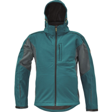 Cerva Dayboro Softshell Munkáskabát Petrolkék - L férfi kabát, dzseki
