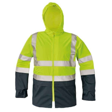 Cerva Epping Láthatósági Dzseki HV Sárga/Sötétkék - 3XL