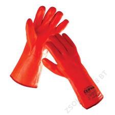 Cerva FLAMINGO kesztyű PVC narancs védőkesztyű