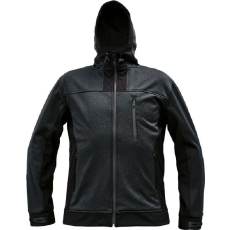 Cerva HUYER SOFTSHELL kabát (fekete, XS)