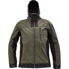 Cerva Huyer Softshell kabát olajzöld színben