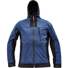 Cerva HUYER SOFTSHELL kabát (royal kék, XL)