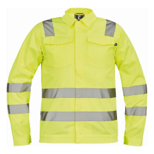 Cerva Malaga láthatósági kabát cipzárral láthatósági ruházat