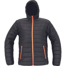 Cerva Max Vivo Light kabát fekete/narancssárga színben