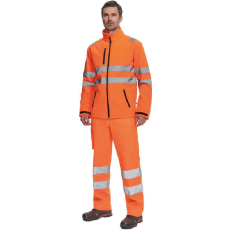 Cerva Murcia Láthatósági Softshell Kabát HV Narancssárga - S