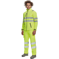 Cerva Murcia Láthatósági Softshell Kabát HV Sárga - XL