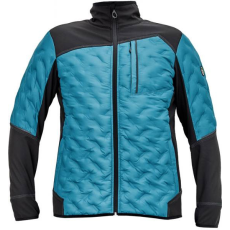 Cerva Neurum Softshell Kabát petrol kék - 4XL