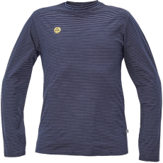 Cerva NOYO ESD LS póló navy M