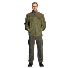 Cerva RANDWIK FLEECE polár kabát (üvegzöld, XL) munkaruha