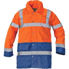 Cerva SEFTON bélelt HiVis kabát (HV narancssárga, 3XL)