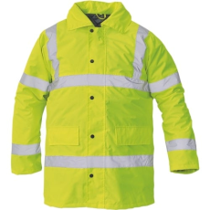 Cerva SEFTON bélelt HiVis kabát (HV sárga, XXL)