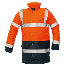 Cerva SEFTON bélelt HiVis kabát (narancs*, 3XL) láthatósági ruházat