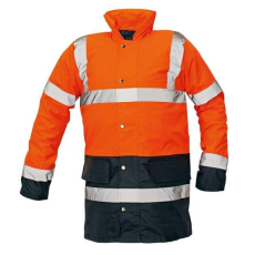 Cerva SEFTON bélelt HiVis kabát (narancs*, XL)