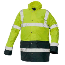 Cerva SEFTON bélelt HiVis kabát (sárga*, XXL) láthatósági ruházat