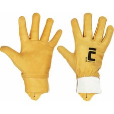Cerva Vacher munkavédelmi kesztyű sárga színben védőkesztyű
