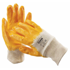 Cerva Védőkesztyű HARRIER YELLOW nitril 10