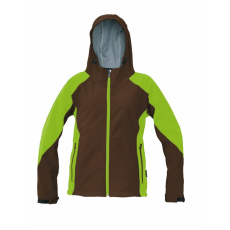 Cerva YOWIE SOFTSHELL kabát barna/zöld XXL