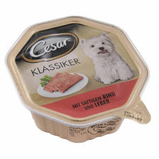 Cesar Alutálca Marha-Máj 150g kutyaeledel