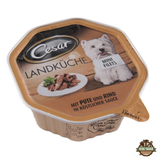 Cesar Alutálca Pulyka-Marha 150g kutyaeledel