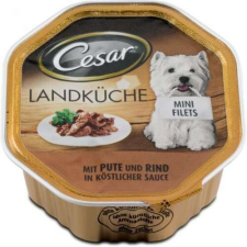 Cesar pulyka- és marhahúsos kutyaeledel alutálkában (35 x 150 g) 5.25kg kutyaeledel