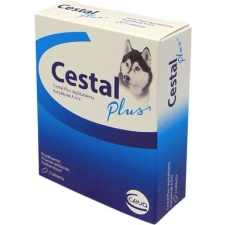Cestal Plus féreghajtó rágótabletta kutyáknak 2 db vitamin, táplálékkiegészítő kutyáknak