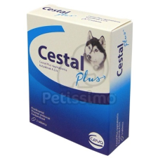 Cestal Plus rágótabletta kutyáknak 2 db élősködő elleni készítmény kutyáknak