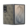 Cg mobile Guess PU Leather 4G Samsung Galaxy Z Fold 8 hátlap tok, MagSafe, barna