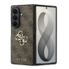 Cg mobile Guess PU Leather 4G Samsung Galaxy Z Fold 8 Ultra hátlap tok, MagSafe, barna