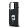 Cg mobile KARL LAGERFELD IML AQUARELLE KARL szilikon telefonvédő (ütésállóság, kameravédő) FEKETE Apple iPhone 15 Pro Max (KLHCP15XHMKIAQK) (KLHCP15XHMKIAQK)