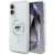 Cg mobile KARL LAGERFELD IML CHOUPETTE HEAD METAL FRAME MAGSAFE szilikon telefonvédő (ütésállóság, kameravédő, MagSafe) ÁTLÁTSZÓ Samsung Galaxy S25 Edge (SM-S937)