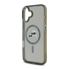 Cg mobile KARL LAGERFELD IML K&CH Heads MagSafe tok iPhone 16 fekete tok és táska