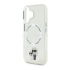 Cg mobile KARL LAGERFELD IML KARL AND CHOUPETTE MAGSAFE szilikon telefonvédő (ütésállóság, MagSafe) ÁTLÁTSZÓ (KLHMP16SHNKCIT)