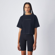 Champion Cropped póló Black S