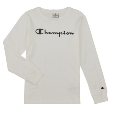Champion Pulóverek CREWNECK SWEATSHIRT Fehér 14 / 16 ans gyerek pulóver, kardigán