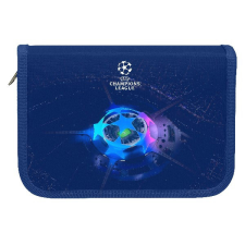 Champions league Tolltartó CHAMPIONS LEAGUE két klapnis üres kék tolltartó
