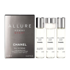 Chanel Allure Homme Sport Eau Extreme, edt 3x20ml - náplně parfüm és kölni
