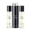 Chanel - Bleu de Chanel (eau de parfum) (Twist &amp; Spray) 3 x 20 ml (utántöltők + parfümtok)