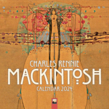  Charles Rennie Mackintosh Wall Calendar 2024 (Art Calendar) naptár, kalendárium