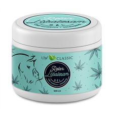 CHARLOTTE Uw classic lóbalzsam relax gél cbd-vel és zöldagyaggal 500 ml gyógyhatású készítmény