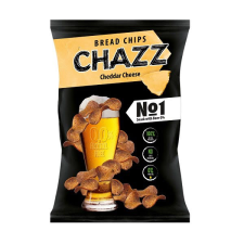 Chazz Bread Chips Cheddar Cheese cheddar sajt ízű kenyérchips 100g előétel és snack