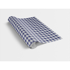  CHECK BLUE / kék kockás 45cm x 15m öntapadós tapéta tapéta, díszléc és más dekoráció