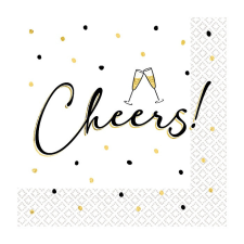  Cheers szalvéta 16 db-os 33x33 cm party kellék