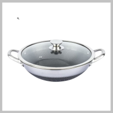 Cheffinger ultra rozsdamentes acél serpenyő CF-PW32 edény